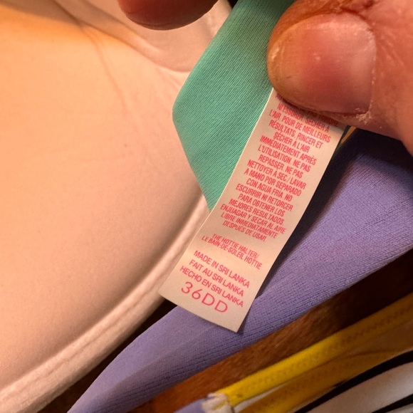 Striped Multicolor Bikini Set - Picture 4 of 5